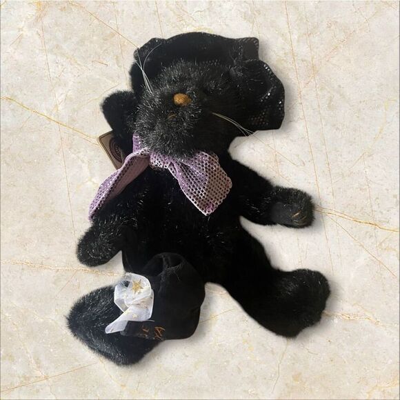 The Boyds Collection Ltd Kids Black Bears Zelda Z. Witchy Puss Boyds Bear Plush - Picture 11 of 16